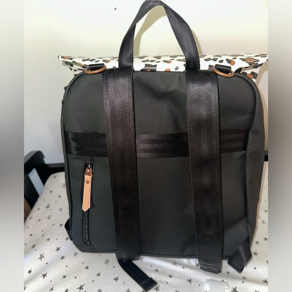 Petunia Picklebottom Meta Backpack Diaper Bag, Moon Leopard - Picture 8 of 10